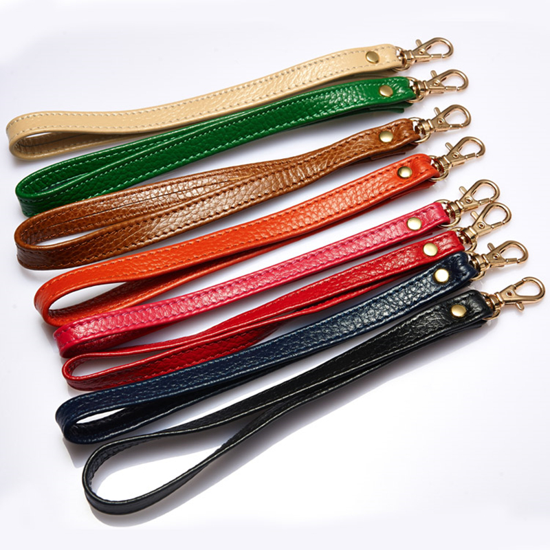 Replacement Genuine Leather Wrist Strap For Clutch/Wristlet/Purse/Pouch 13Colors | eBay